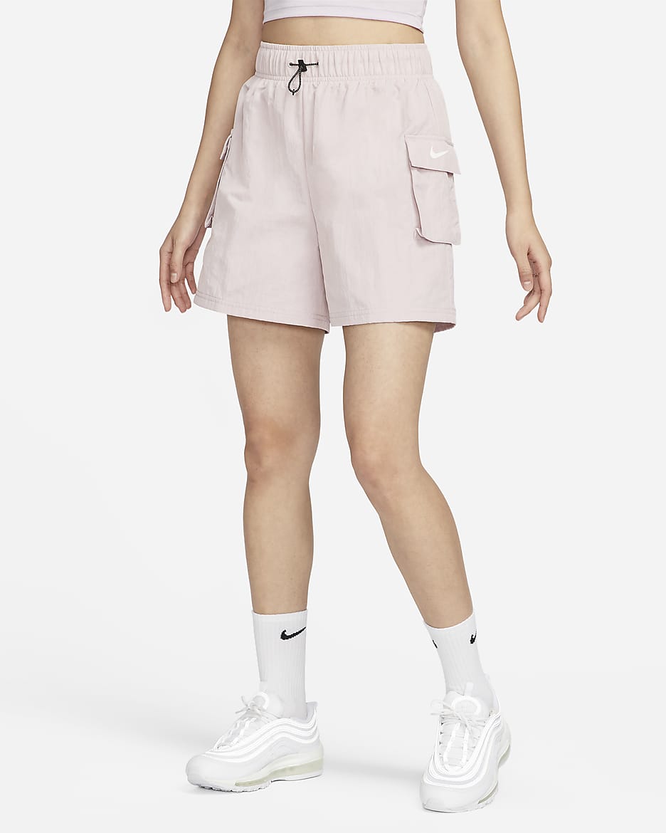 Nike Sportswear Essential Women s Woven High Waisted Shorts